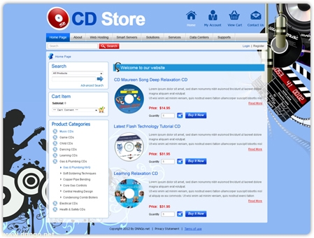 CKS30015-CD Store Advanced CataLook skin 001 (DNN4/5/6)