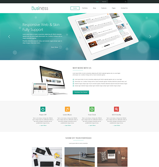 SP20045 Unlimited Responsive Multi-Purpose DNN Theme