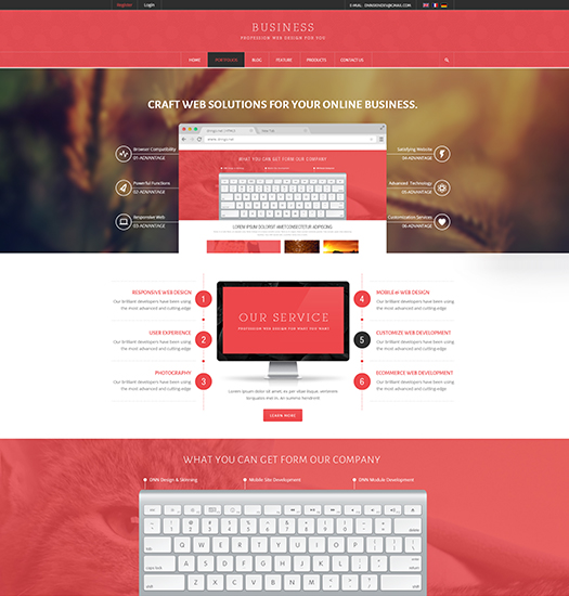 SP20060 Unlimited Responsive Multi-Purpose DNN Theme