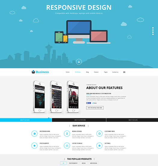 SP20067 Unlimited Responsive Multi-Purpose DNN Theme