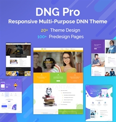DNG Pro-Unlimited Responsive Multi-Purpose DNN Theme