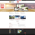 SP20036 CSS3 HTML5 Unlimited Colors Responsive Skin Pack 022 3DGallery Blog PageTemplate