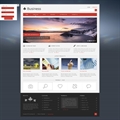 SP20040 CSS3 HTML5 Unlimited Colors Responsive Skin Pack 026 DNNGallery Social Blog (DNN5/6/7)