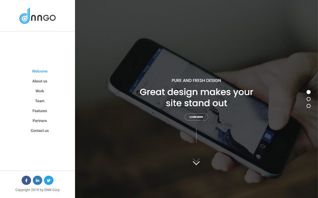 One Page demo