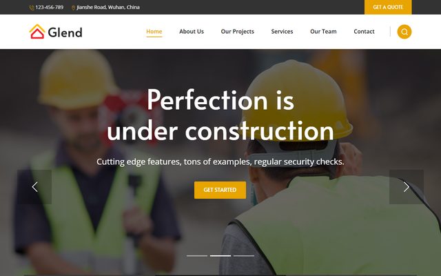 Construction demo