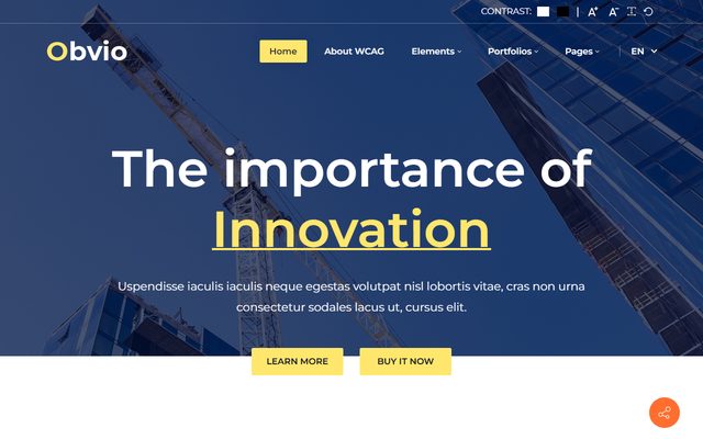 Construction demo