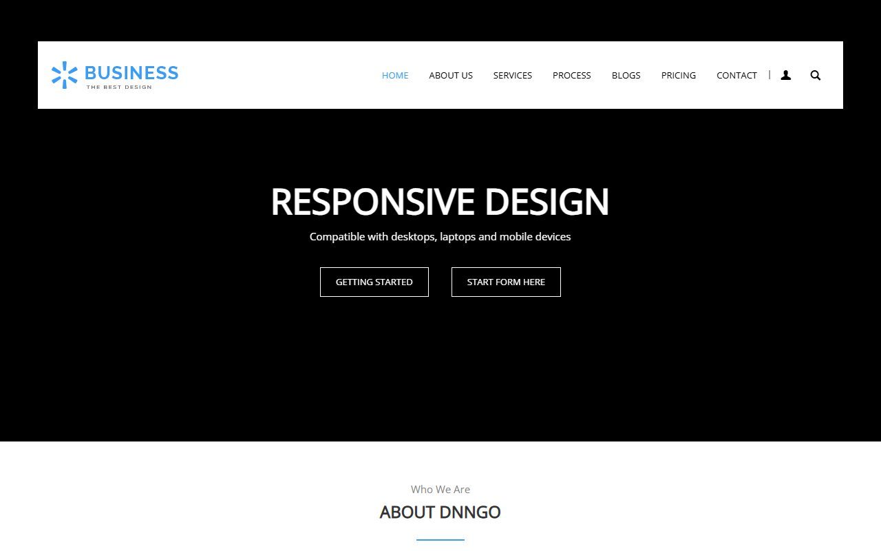Home 07 · One Page demo